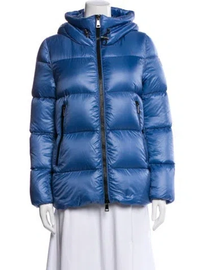 Pre-owned Moncler Down Jacket In Blue