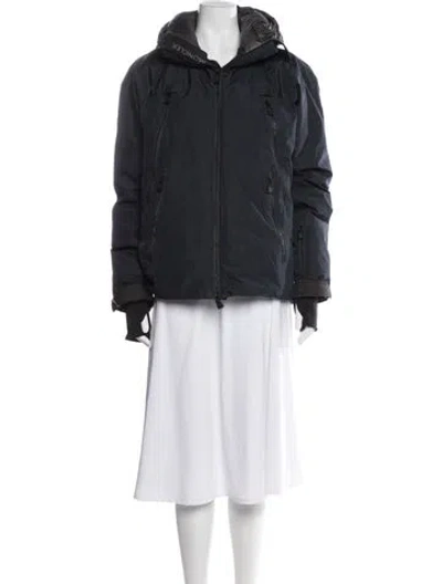 Pre-owned Moncler Down Jacket In Blue