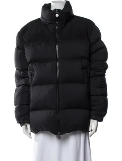 Pre-owned Moncler Down Jacket In Blue