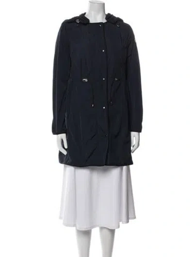 Pre-owned Moncler Down Jacket In Blue