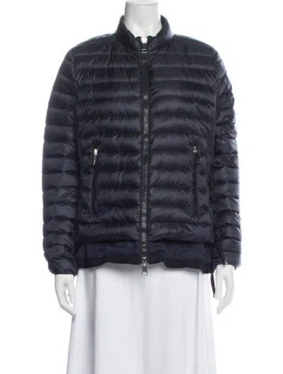 Pre-owned Moncler Down Jacket In Blue