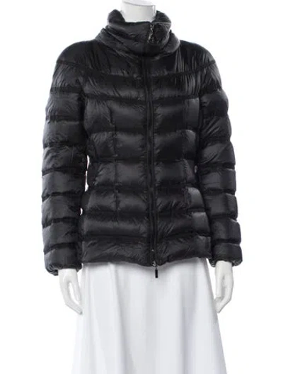 Pre-owned Moncler Down Jacket In Blue