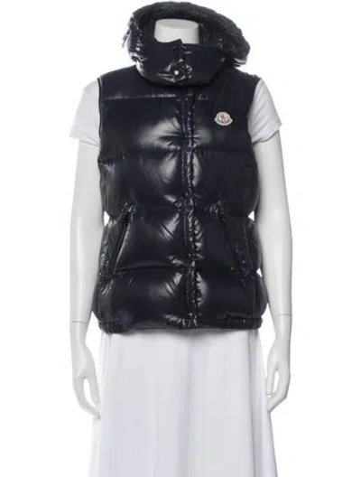 Pre-owned Moncler Down Jacket In Blue