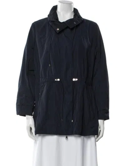 Pre-owned Moncler Down Jacket In Blue