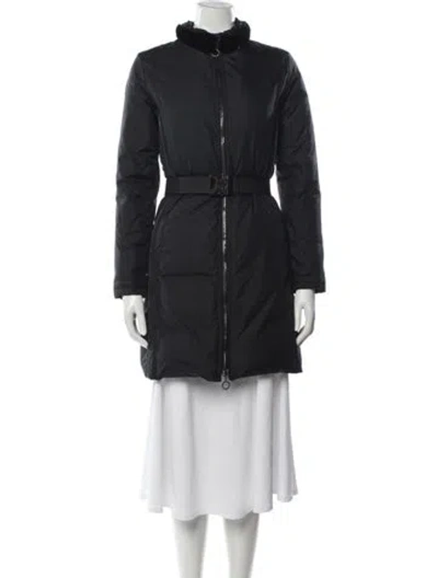 Pre-owned Moncler Down Jacket In Blue