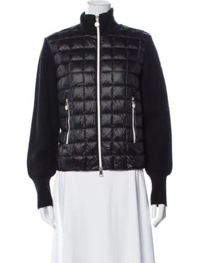Pre-owned Moncler Down Jacket In Blue