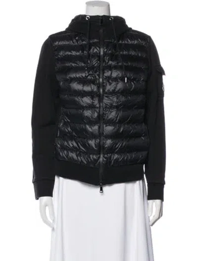 Pre-owned Moncler Down Jacket In Blue