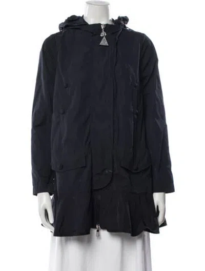 Pre-owned Moncler Down Jacket In Blue
