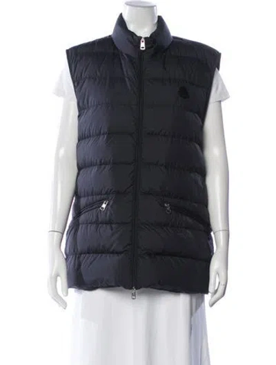 Pre-owned Moncler Down Jacket In Blue