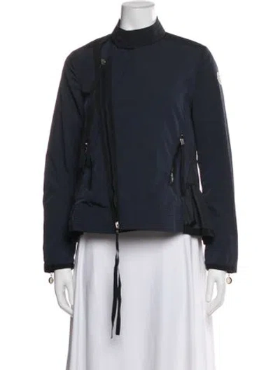 Pre-owned Moncler Down Jacket In Blue