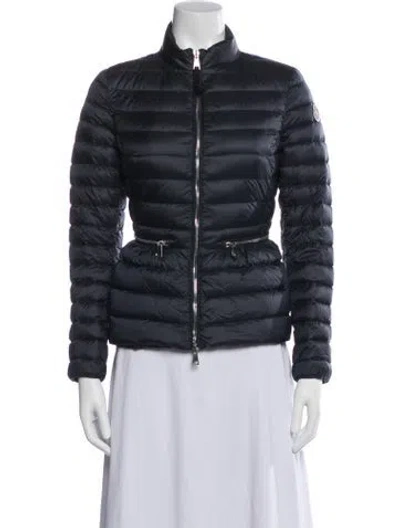 Pre-owned Moncler Down Jacket In Blue