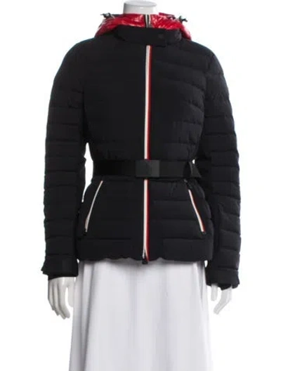 Pre-owned Moncler Down Jacket In Blue