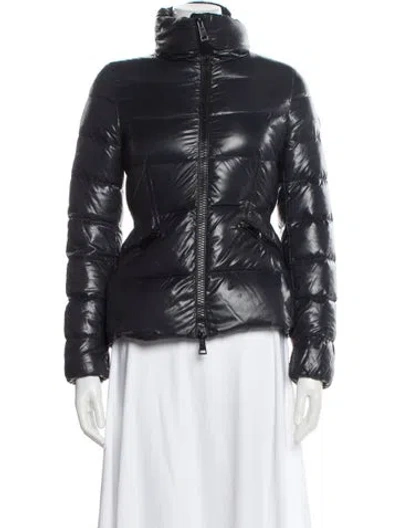 Pre-owned Moncler Down Jacket In Blue