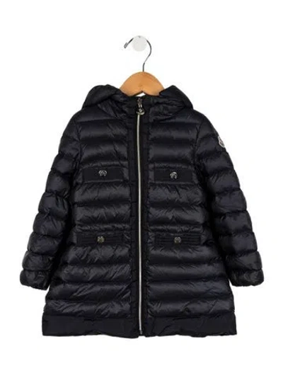 Pre-owned Moncler Babies' Down Jacket In Blue