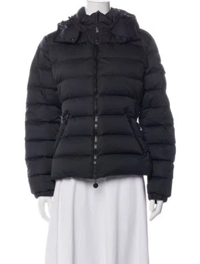 Pre-owned Moncler Down Jacket In Blue