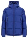 Moncler Down Jacket In Blue