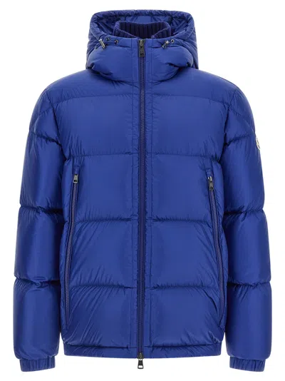 Moncler Down Jacket In Blue