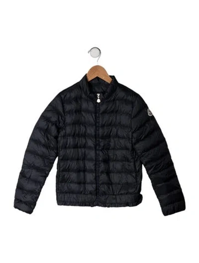 Pre-owned Moncler Kids' Down Jacket In Blue
