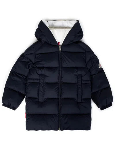 Moncler Kids' Down Jacket In Blue