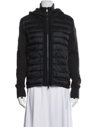Pre-owned Moncler Down Jacket In Blue/grey