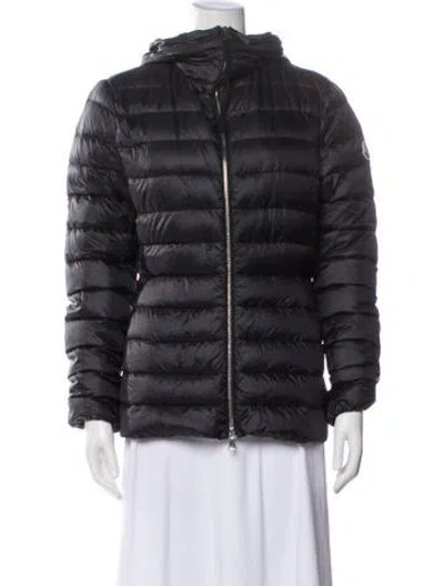 Pre-owned Moncler Down Jacket In Gray
