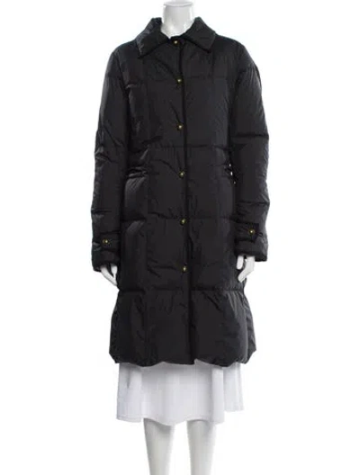 Pre-owned Moncler Down Jacket In Gray