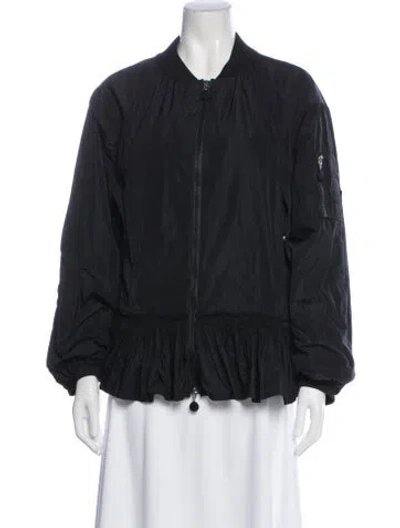 Pre-owned Moncler Down Jacket In Gray