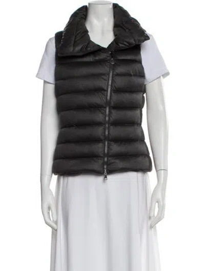Pre-owned Moncler Down Jacket In Gray