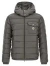 Moncler Down Jacket In Gray