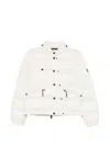 Moncler Grenoble Mauduits Short Down Jacket In White