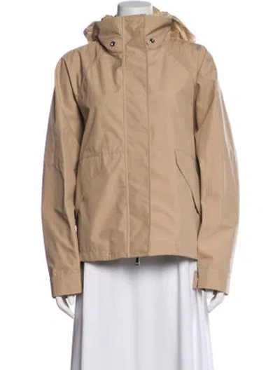 Pre-owned Moncler Down Jacket In Neutral
