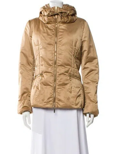 Pre-owned Moncler Down Jacket In Neutral