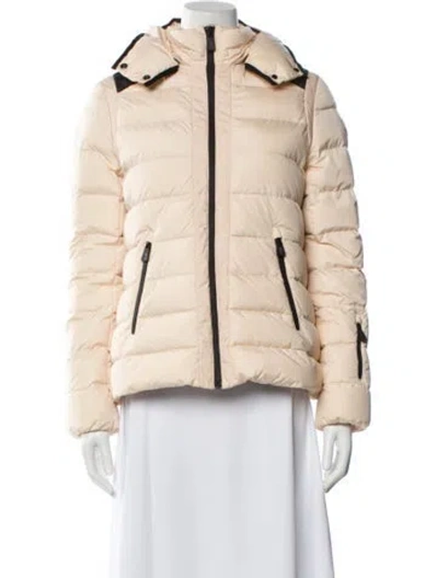 Pre-owned Moncler Down Jacket In Neutral