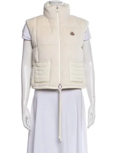 Pre-owned Moncler Down Jacket In Neutral