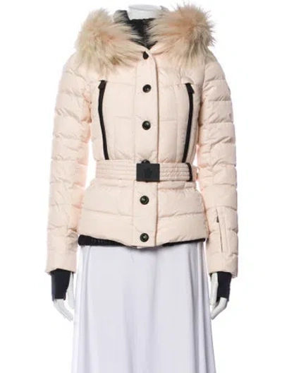 Pre-owned Moncler Down Jacket In Neutral