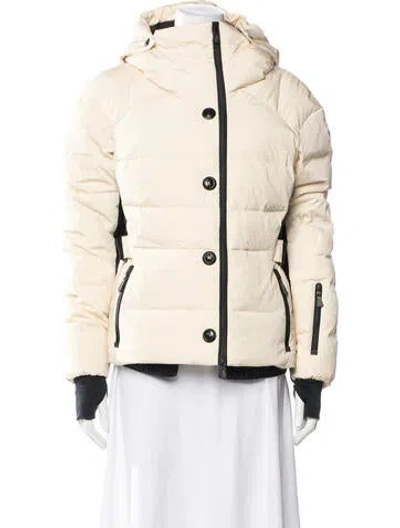 Pre-owned Moncler Down Jacket In Neutral