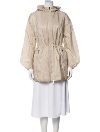 Pre-owned Moncler Down Jacket In Neutral