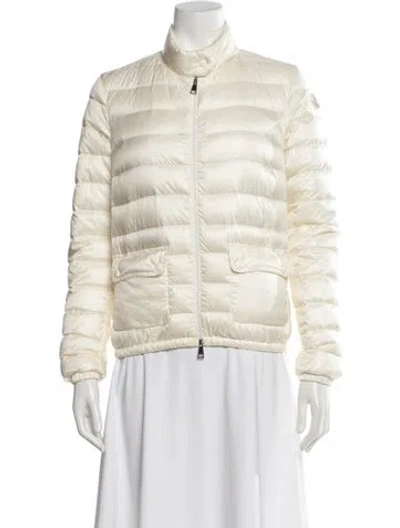 Pre-owned Moncler Down Jacket In Neutral