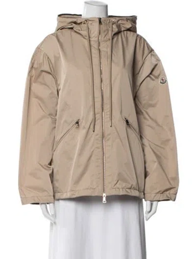 Pre-owned Moncler Down Jacket In Neutral