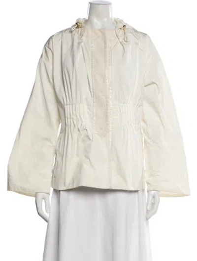 Pre-owned Moncler Down Jacket In Neutral