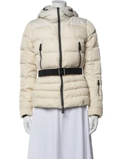 Pre-owned Moncler Down Jacket In Neutral