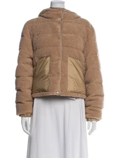 Pre-owned Moncler Down Jacket In Neutral