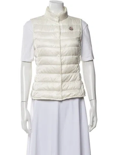 Pre-owned Moncler Down Jacket In Neutral