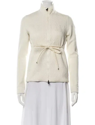 Pre-owned Moncler Down Jacket In Neutral