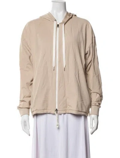 Pre-owned Moncler Down Jacket In Neutrals