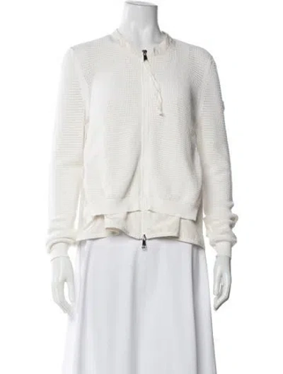 Pre-owned Moncler Down Jacket In Neutrals