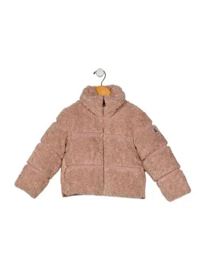 Pre-owned Moncler Babies' Down Jacket In Pink