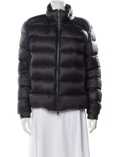 Pre-owned Moncler Down Jacket In Purple