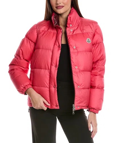 Moncler Down Jacket In Red