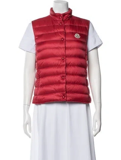 Pre-owned Moncler Down Jacket In Red